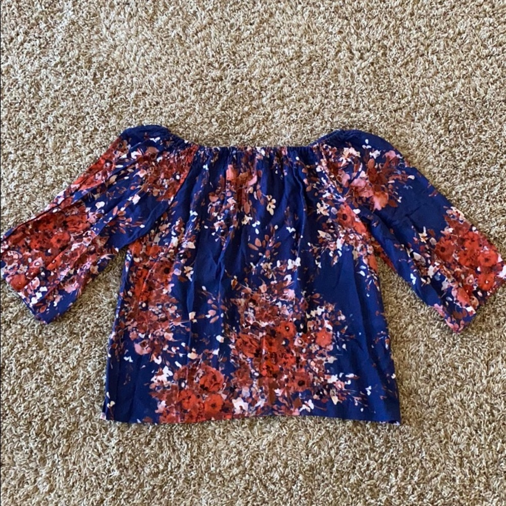 LoveStitch Off-the-Shoulder Blouse